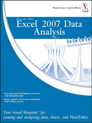 cover image of Microsoft Office Excel 2007 Data Analysis